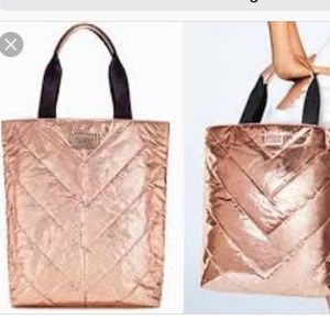 Victoria’s Secret bag rose gold